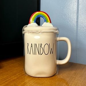 RAE DUNN Rainbow Mug